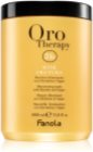 Fanola Oro Therapy Mask Oro Puro aufhellende Hautmaske für mattes Haar