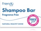 Friendly Soap Natural Shampoo Bar Fragrance Free Natural Soap for hair