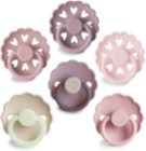 FRIGG 6-Pack Pacifiers Round Silicone Size 2 dummy
