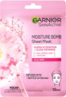 Garnier Textil Masks Hydra Bomb υφασμάτινη μάσκα ενυδάτωσης