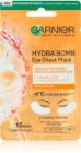 Garnier Textil Masks Hydra Bomb maska na očné okolie s kyselinou hyalurónovou