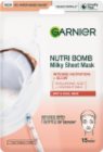 Garnier Textil Masks Nutri Bomb maska odżywcza w płacie
