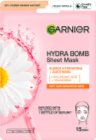 Garnier Textil Masks Hydra Bomb maska łagodząca w płacie