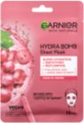 Garnier Textil Masks Hydra Bomb υφασμάτινη μάσκα ενυδάτωσης