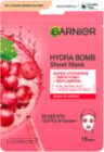 Garnier Textil Masks Hydra Bomb maska nawilżająca w płacie