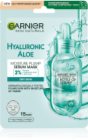 Garnier Textil Masks Hyaluronic Aloe moisturising face sheet mask with aloe vera