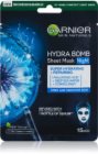 Garnier Textil Masks Hydra Bomb moisturising face sheet mask night