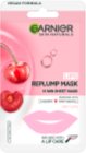 Garnier Replump Mask maseczka w płachcie mocno nawilżająca i oczyszczająca do ust