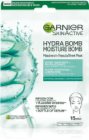 Garnier Textil Masks Hydra Bomb Máscara em folha com efeito hidratante com aloe vera