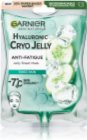 Garnier Textil Masks Cryo Jelly hydrating gel mask with hyaluronic acid