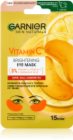 Garnier Textil Masks Vitamin C eye contour mask with brightening effect