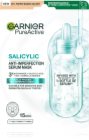 Garnier Pure Active Salicylic sheet mask to treat skin imperfections