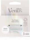 Gillette Venus For Pubic Hair&Skin Змінні картриджі для догляду за зоною бікіні
