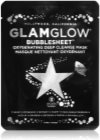 Glamglow Bubblesheet čisticí plátýnková maska s aktivním uhlím pro rozjasnění pleti