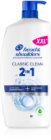 Head & Shoulders Classic Clean 2in1 Anti-Ross Shampoo 2 in 1