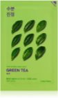 Holika Holika Pure Essence Green Tea mască textilă de îngrijire pentru piele sensibila si inrosita