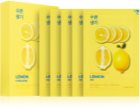 Holika Holika Pure Essence Lemon Sheet maska za omekšavanje s osvježavajućim učinkom s vitaminom C