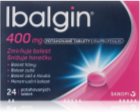 Ibalgin Ibalgin 400mg potahované tablety ke snížení horečky a tlumení bolesti