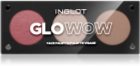 Inglot Face Palette highlighter, bronzer i rumenilo