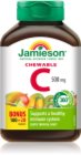 Jamieson C Chewables 500 mg comprimés à sucer pour renforcer l’immunité