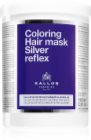 Kallos Coloring Hair Mask Silver Reflex Hair Mask neutralising yellow tones