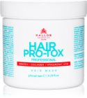 Kallos Hair Pro-Tox Mask for Fine and Damaged Hair with coconut oil, hyaluronic acid and collagen