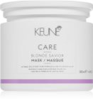 Keune Care Blonde Savior Mask Återfuktande mask för blekt hår