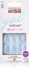 KISS Gel Fantasy Jelly Color umělé nehty