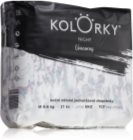 Kolorky Night Unicorn fraldas ecológicas descartáveis para proteção total durante a noite