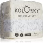 Kolorky Deluxe Velvet Love Live Laugh scutece ECO de unică folosință