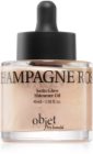 KUNDAL Objet Satin Glow Shimmer Oil huile pailletée pour un effet naturel
