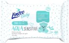 Linteo Baby Aqua Sensitive нежни мокри кърпички за бебета