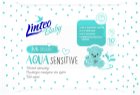 Linteo Baby Aqua Sensitive finom nedves törlőkendők gyermekeknek