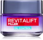 L’Oréal Paris Revitalift Filler Oil Control creme de dia para o rosto para pele oleosa e mista