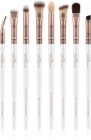 Luvia Cosmetics Prime Vegan All Eye Want σετ με πινέλα Τα μάτια Pearl White / Metallic Coffee Brown