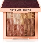 Revolution PRO Goddess Glow Palete ar izgaismojošiem un bronzējošiem toņiem