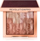Revolution PRO Goddess Glow Palete ar izgaismojošiem un bronzējošiem toņiem