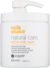 Milk Shake Natural Care Active Milk maschera attiva al latte per capelli rovinati e secchi