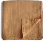 Mushie Muslin Swaddle Blanket Organic Cotton конверт