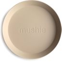 Mushie Round Dinnerware Plates assiette