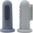 Mushie Finger Toothbrush dětský zubní kartáček na prst
