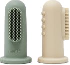 Mushie Finger Toothbrush spazzolino da dito per bambini