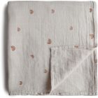 Mushie Muslin Swaddle Blanket Organic Cotton păturică de înfășat