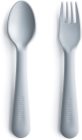 Mushie Fork and Spoon Set cutlery