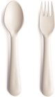 Mushie Fork and Spoon Set столові прибори