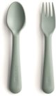 Mushie Fork and Spoon Set прибор