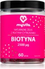 MyVita Naturalne Żelki Biotyna miękkie kapsułki do żucia na piękne włosy, skórę i paznokcie