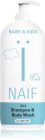 Naif Baby & Kids 2-in-1 Baby Washing Gel and Shampoo fragrance-free