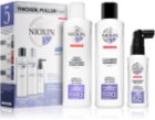 Nioxin System 5 Color Safe Chemically Treated Hair Light Thinning sada (pre mierne rednutie normálnych až silných, prírodných aj chemicky ošetrených vlasov) unisex