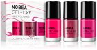 NOBEA Day-to-Day 3-Piece Gel-like Nail Polish set sada lakov na nechty Cocktail Party